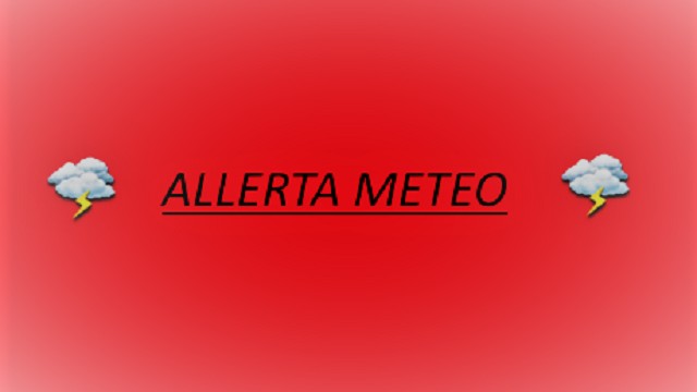 Allerta meteo