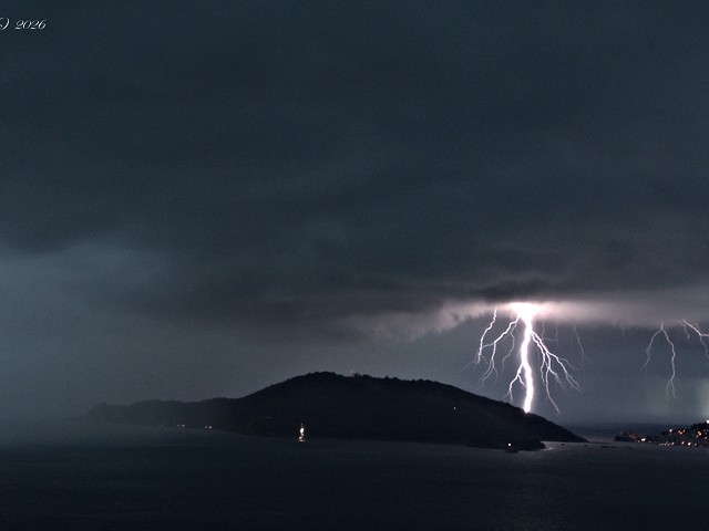 Temporali sul Golfo di Spezia 17/09/2026