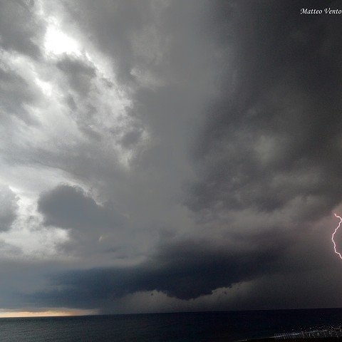 Supercella HP su Sestri Levante 21/07/2018